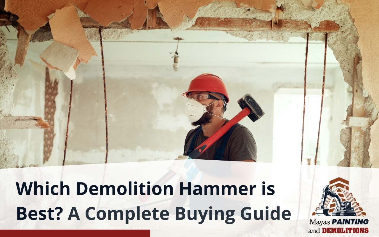 A side-by-side comparison of the best demolition hammer models.