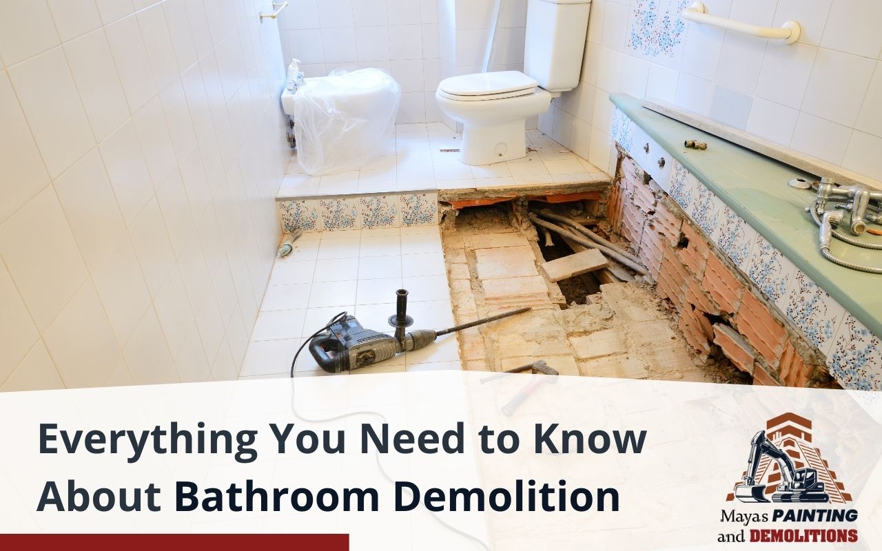 Professional bathroom demolition in Reading
