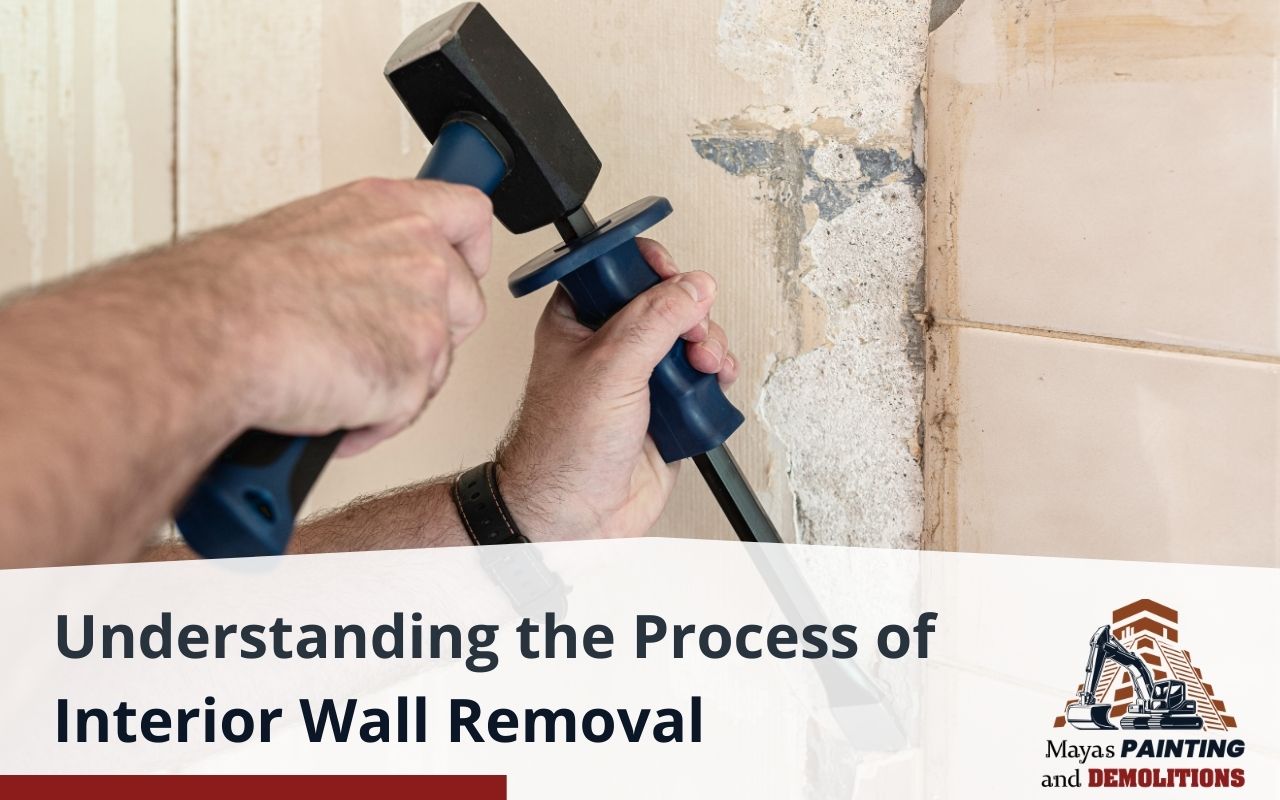 Removing a non-load-bearing interior wall